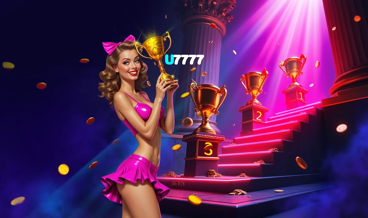 U7777 casino presented on mobile device in Pakistan with slots and live games